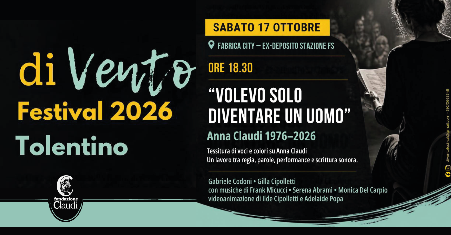 Anna Claudi al Di Vento Festival Tolentino